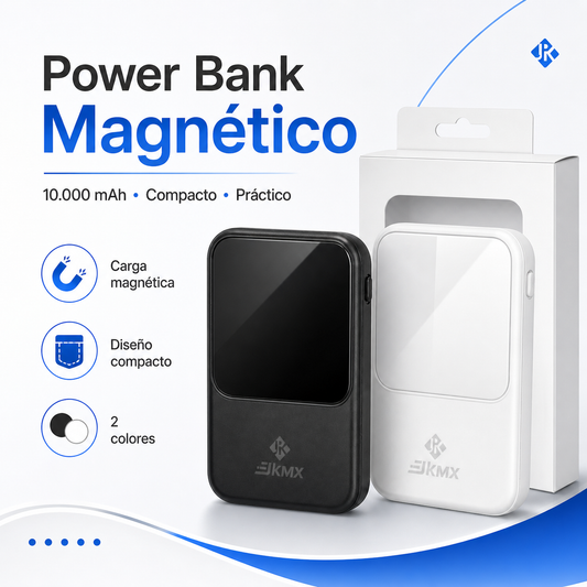 Power Bank Inalámbrico Magnético Cargador Portátil Celular JKMX