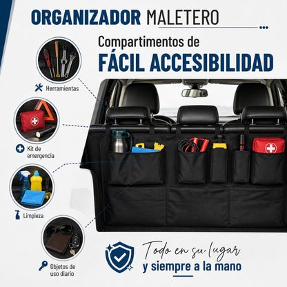 Organizador Maletero Auto Colgante Multiusos Impermeable