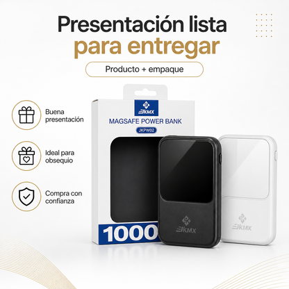 Power Bank Inalámbrico Magnético Cargador Portátil Celular JKMX