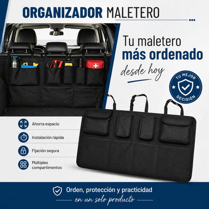 Organizador Maletero Auto Colgante Multiusos Impermeable